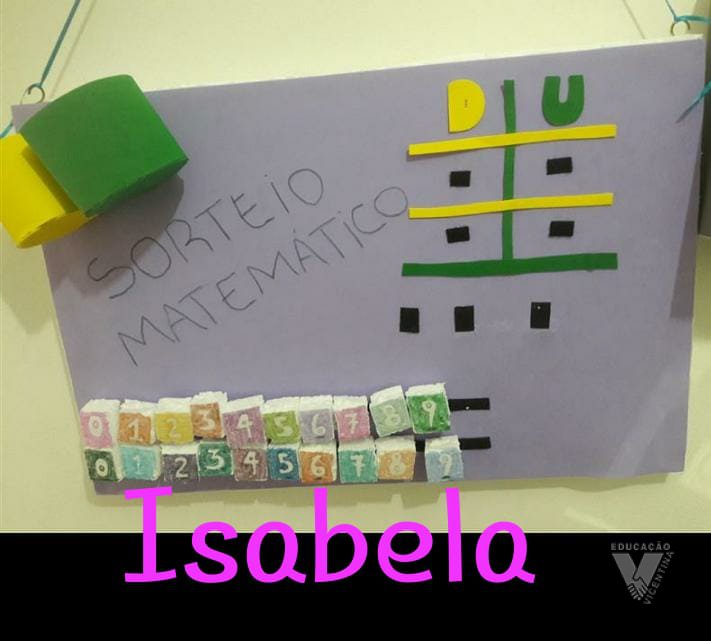 Rede Vicentina de Educação  Instituto Santa Luzia - Notícias, Confecção de Jogos  Matemáticos e de Alfabetização- 2° anos